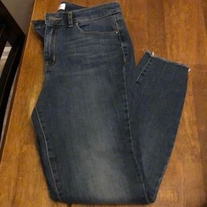 High rise skinny ankle jeans. Jessica Simpson